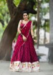 Women's Premium Georgette Lehenga Choli with Dupatta | Embroidery Sequins Festival & Wedding Wear | Shaarika