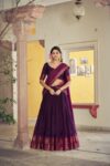 Shaarika South Indian Style Lehenga with Dupatta for Women